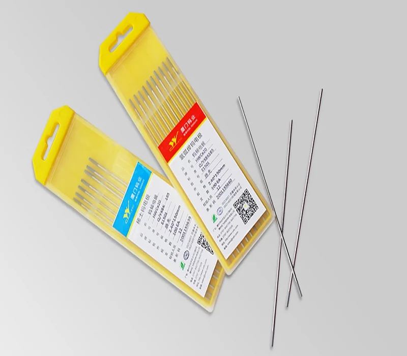 
wc20 tig welding wire tungsten tig electrodes rods rod needle wt20 argon electrode 