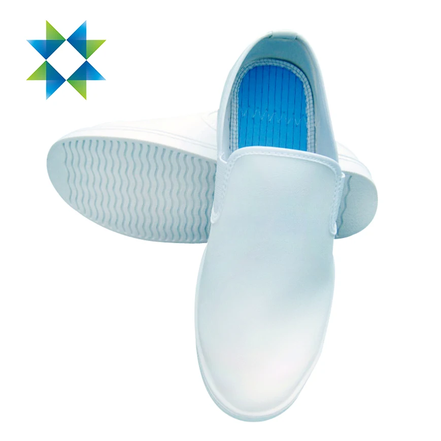 SKPURE PVC Sole Upper Cold Sticky Shoes with Mesh PU ESD Shoes Antistatic Shoes for Cleanroom