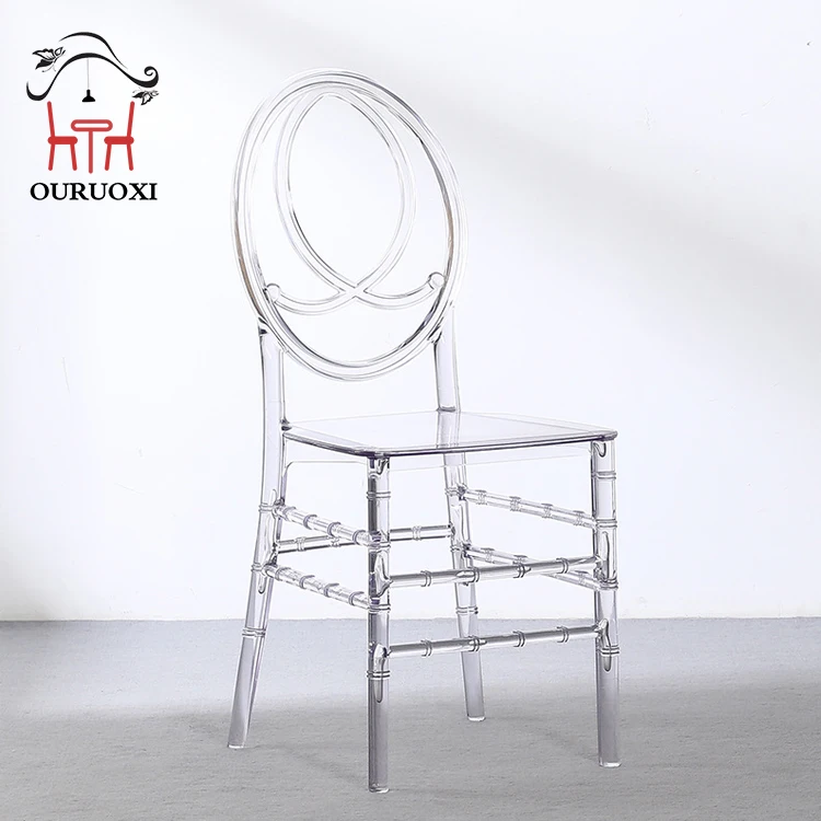 Best Selling clear Crystal Resin Acrylic Banquet Event Wedding Phoenix Chair