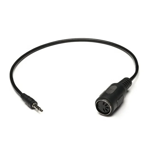 3FT/6FT/10FT 5 pin DIN Female to 3.5mm Male Connector Jack Plug Wire Cord for MIDI Keyboard