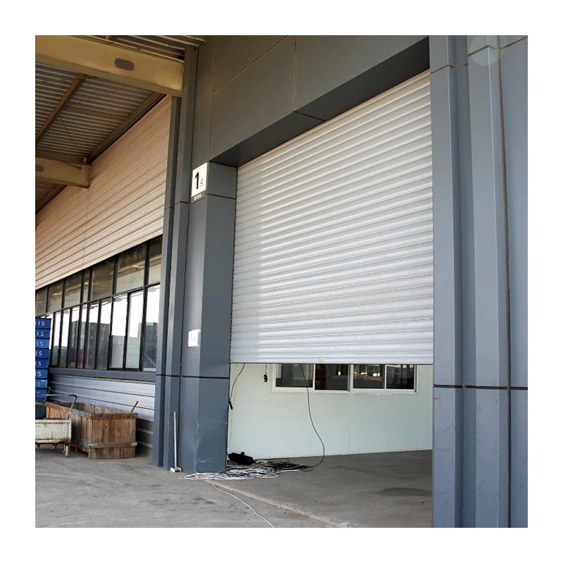 Modern Single Track Smart Automatic Lift Garage Doors with Galvanized Steel and Glass Panels for Villas-on Sale!