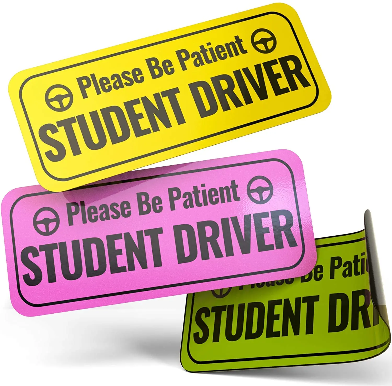 9'x3.5' Student Driver Magnet Safety Sign Vehicle Bumper Magnet