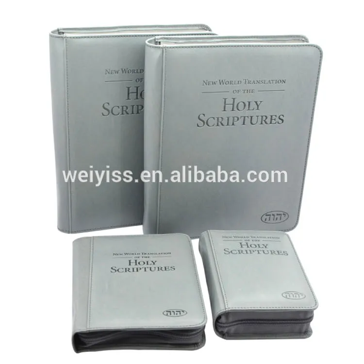 Cheap PU Leather Bible Cover for Gift Holy Bible Cover