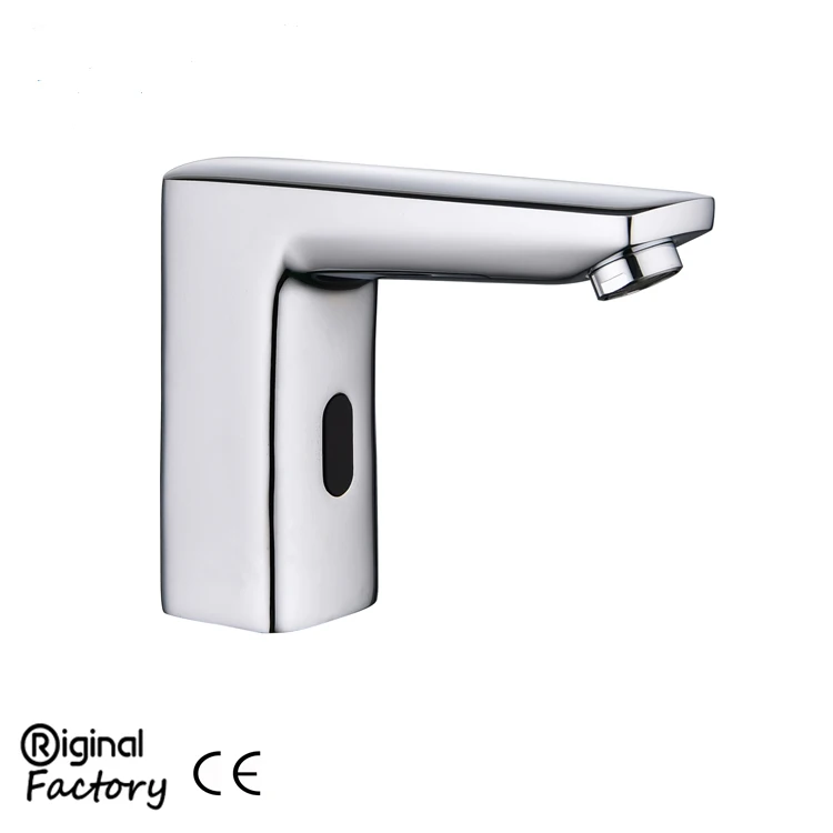 HY-176D CE Certified Smart Sensor Single Basin Faucet Water Saver Automatic Infrared Touchless Brass Tap for Kitchen or Bathroom