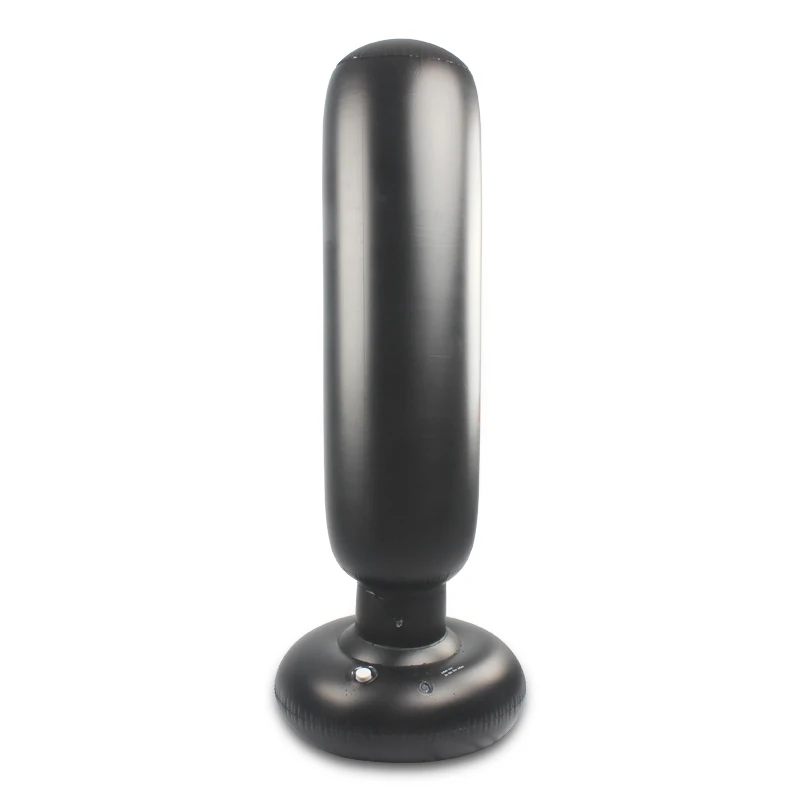 
2020 Hot Fitness boxing equipment Inflatable boxing bag column sand bag Free Standing Boxing Punching bag 