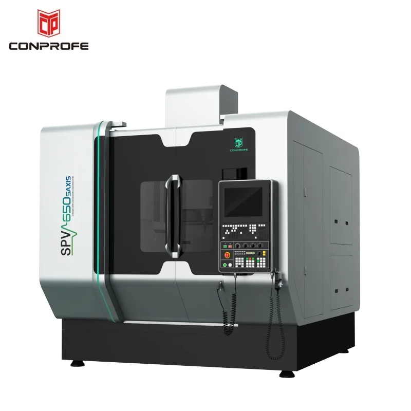 SPV650-5AXIS VMC 5 Axis Vertical Machine Center HSK-A63 CNC Controller Machining Center