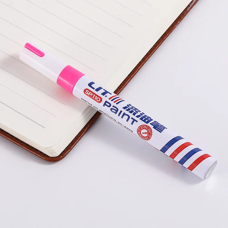 Industrial Tire Refillable Painting Empty Pen Car Thickness Tester Touch Up Auto Repair Scratch Oil Metallic Paint Marker