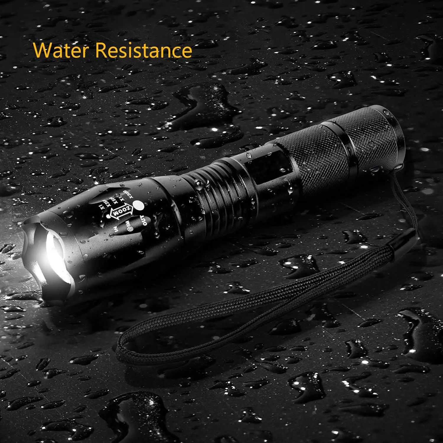Portable Ultraviolet LED Torch 9-LED UV Aluminum Flashlight Bacteria Detection Emergency Camping AA Battery Operated DC