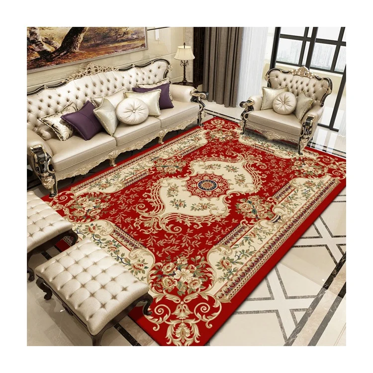 Китайский производитель, классический ковер из хрустального бархата с 3D принтом, ковер большого размера для гостиной, ковер и коврики