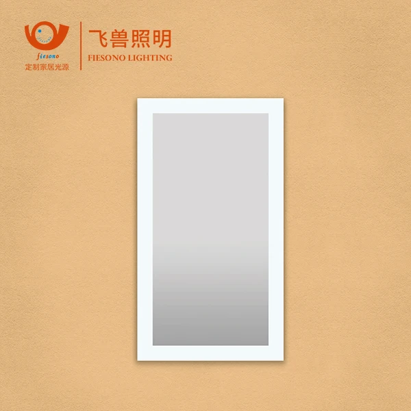Luxury look mirror intelligent design LED light Induction bluetooth detection antifogging bathroom mirror two way mirror
