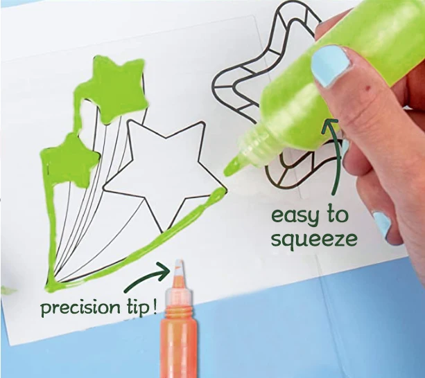 2022  Christmas Educational DIY Toys drawing toys Window Art 3D instant Sticky art glass deco