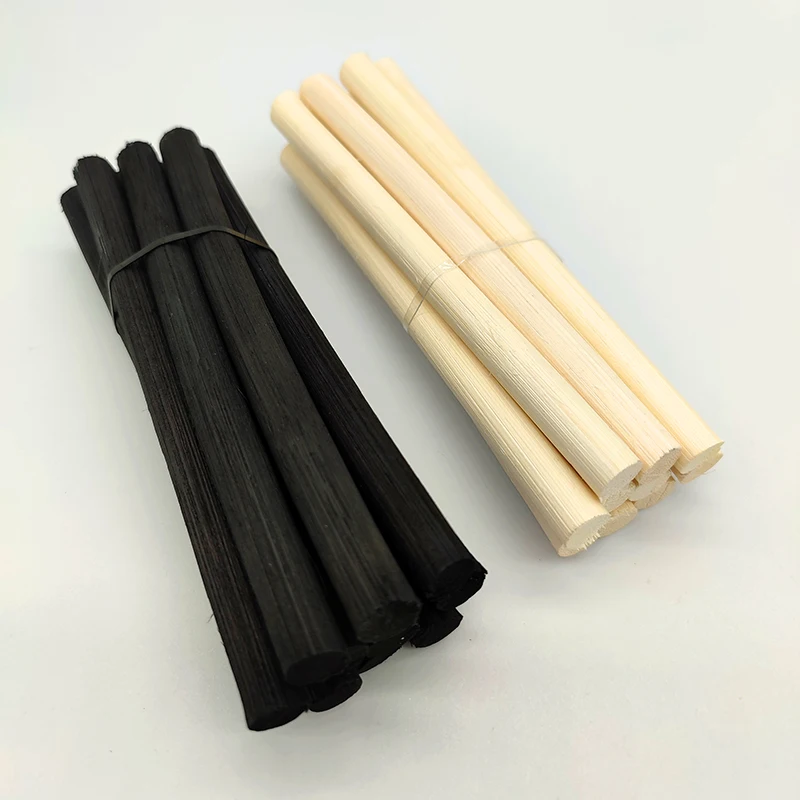 8mm 100mm big diameter rattan reed stick for reed diffuser white oil diffuser stick