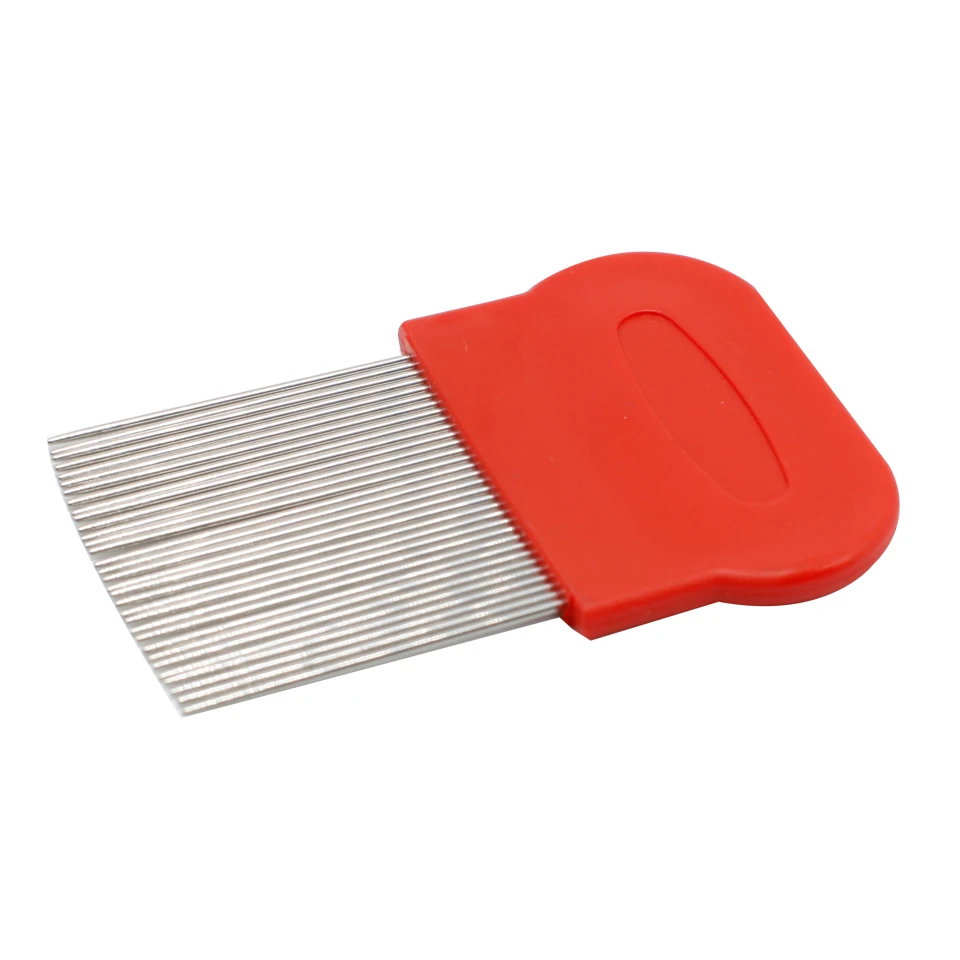 Stainless steel cats and dogs needle flea brush
