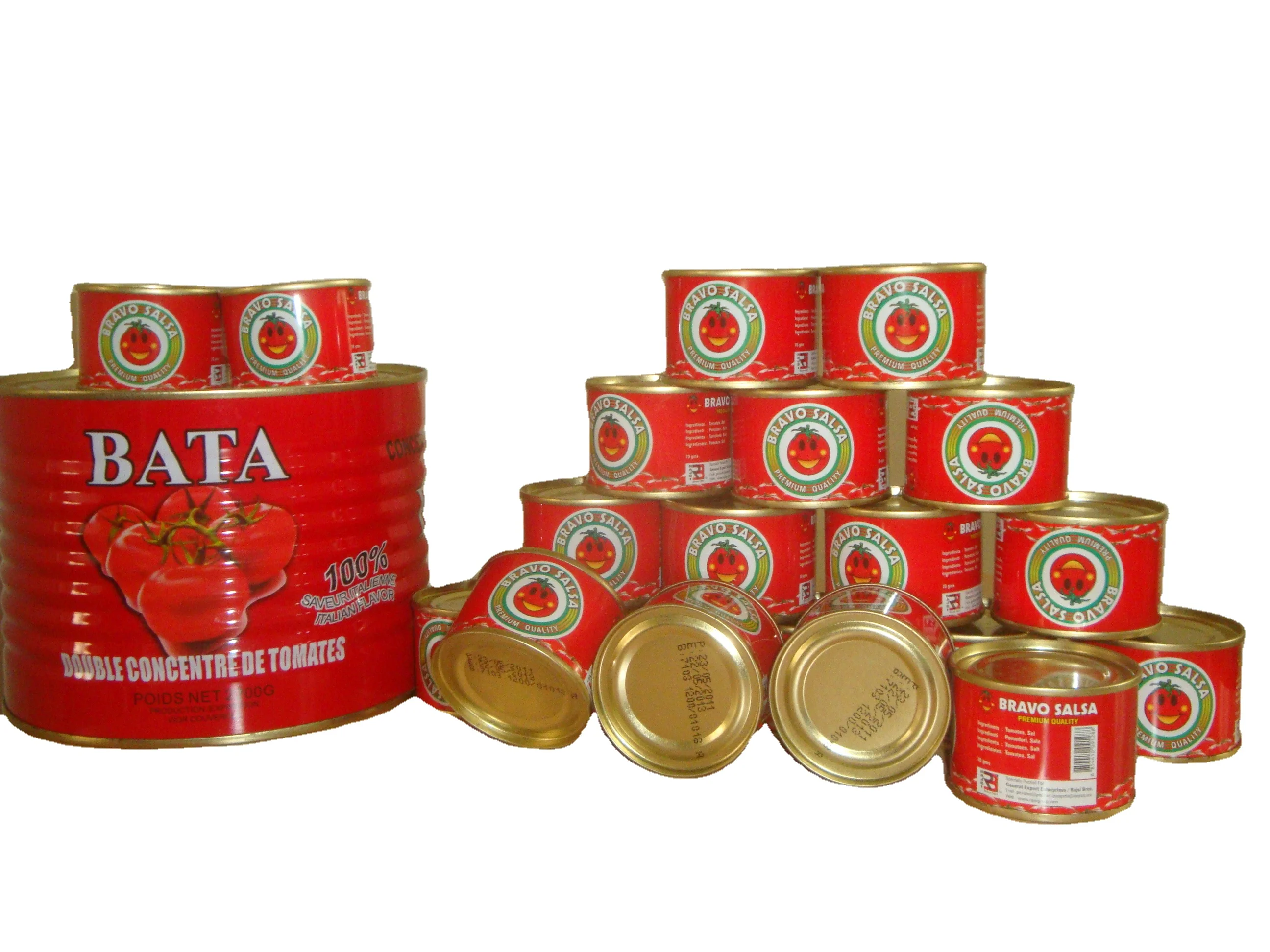 Wholesale Canned Tomato Paste 28%-30% Concentrated 400g