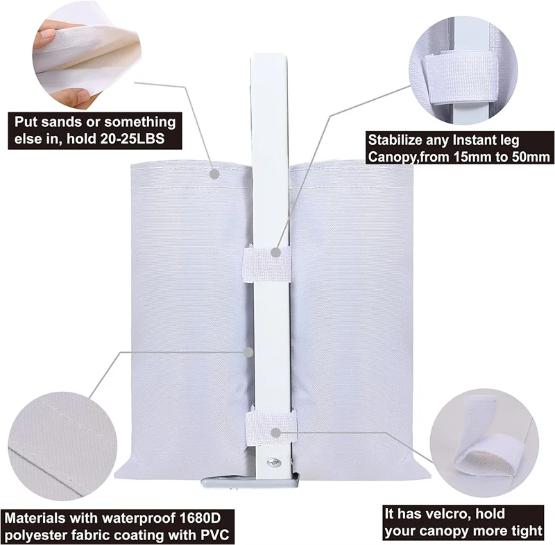 Stable Sand Bags Gazebos /Canopy Tent Accessories