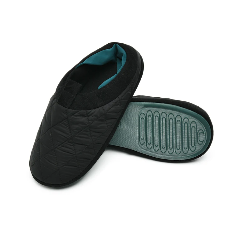 2021 Зимние новые дизайнерские уличные стеганые тафты с эффектом памяти, нейлоновые домашние мягкие теплые мужские пуховые Тапочки