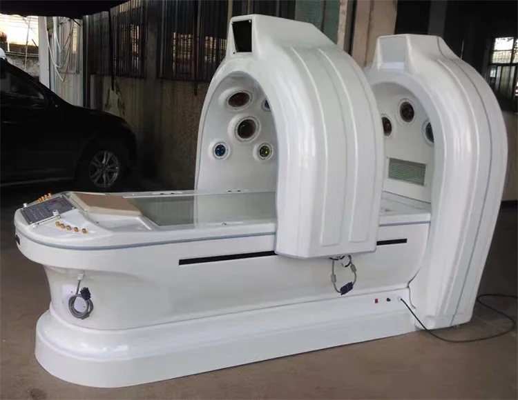 Newest Weight loss sterilizing system Ozone sauna infrared led light therapy spa capsule steam cabinet pod slimming machine