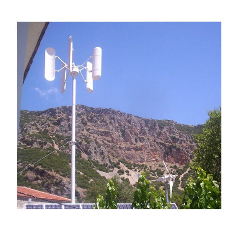 Маленькие ветряные турбины двигатель 24 В постоянного тока 2000 Вт вертикальный вал «сделай сам» ветрогенератор