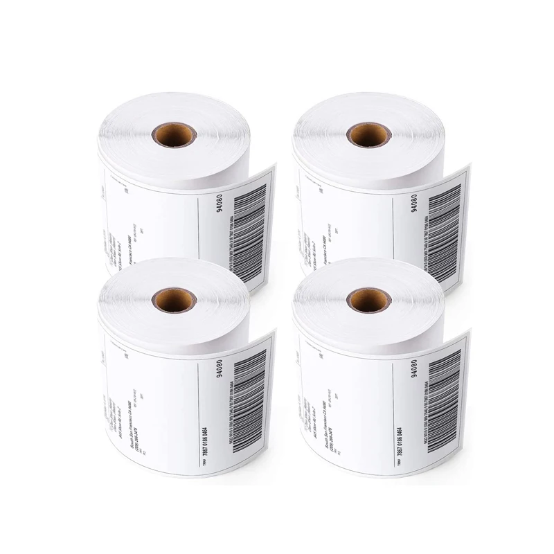 Barcode Printing stickers Thermal Label Roll Waterproof Adhesive Sticker100*100*150 Labels Per Roll Thermal Label