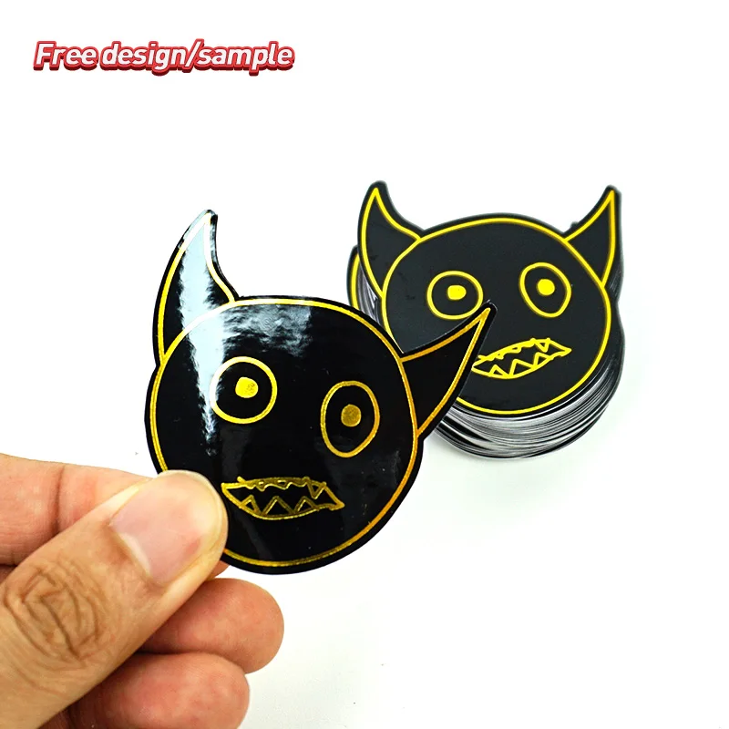 Custom Personalized Adhesive Individual Die Cut Label For Promotion Vinyl Cheap Kids Anime Sticker