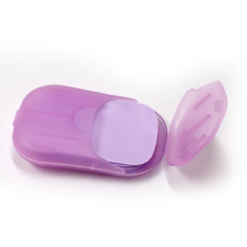 Portable Soluble Disinfecting Skin Care Soap Paper