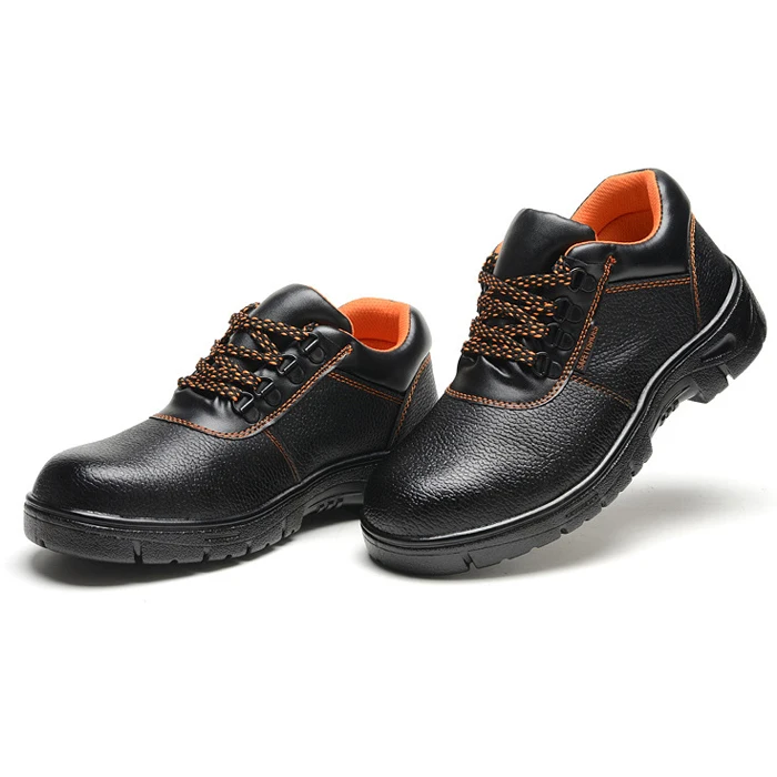 work boots for men genuine leather construction shoes welding protective shoes