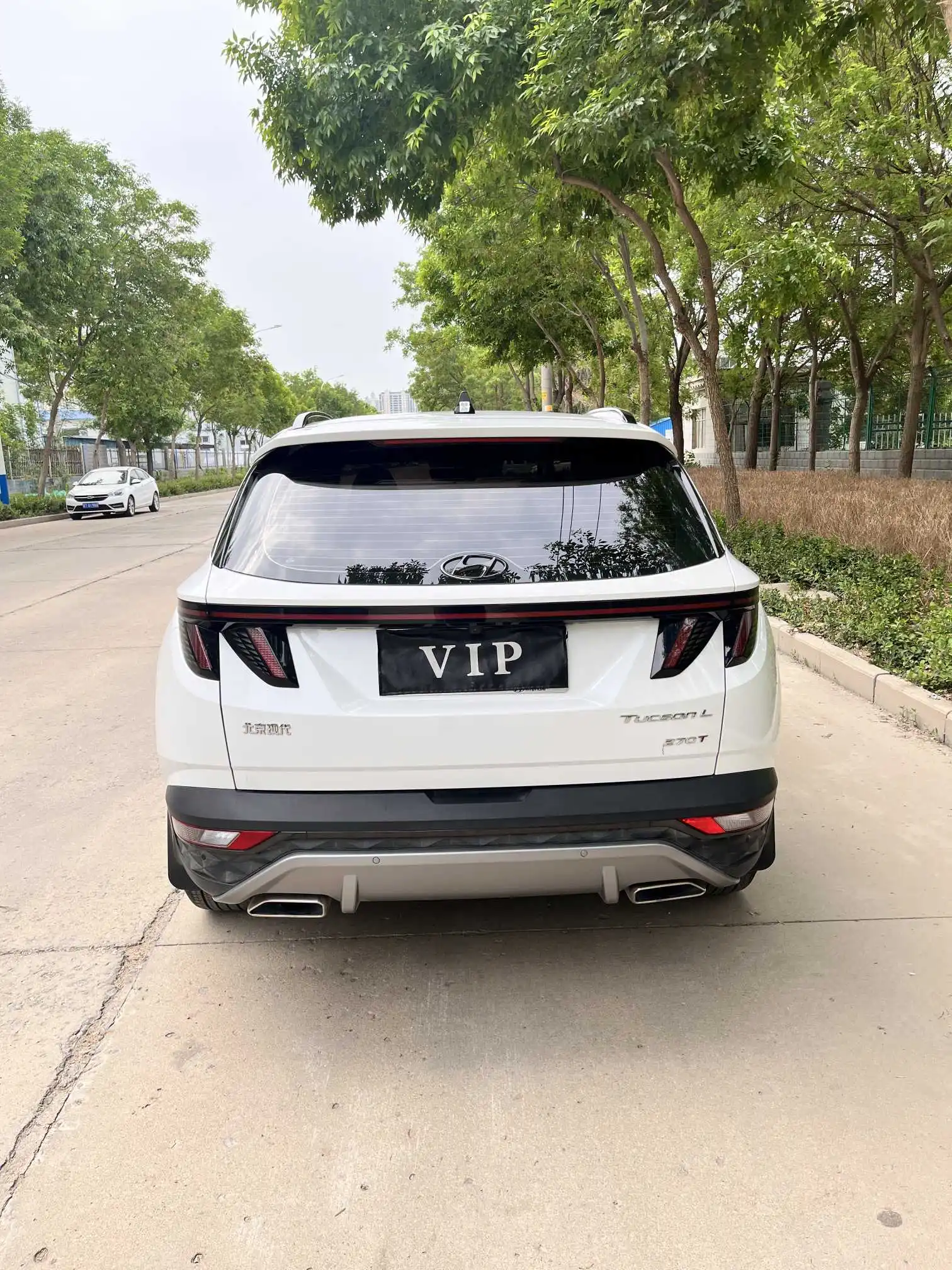 Low Mileage Used Suv for Hyundai Tucson2023L 1.5t Automatic 2wd Lux Premium Edition Less Than Three Years Second Hand Petrol Car