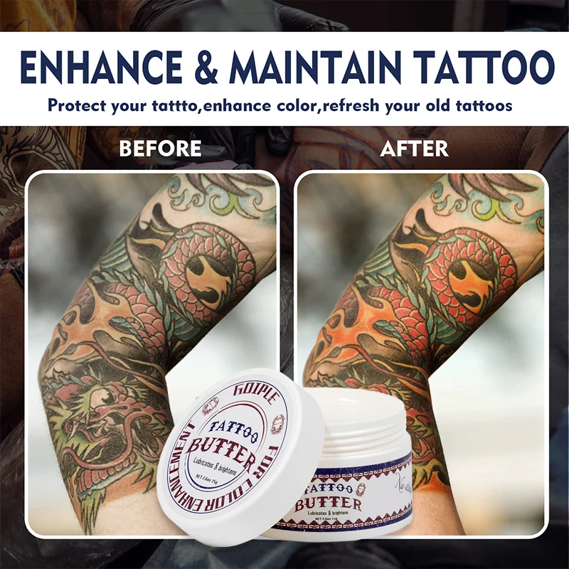 Unique Formula Tattoo Care Cream Heals All Kinds of Irritation Tattoo Aftercare Soothing Gel OEM Tattoo Cream