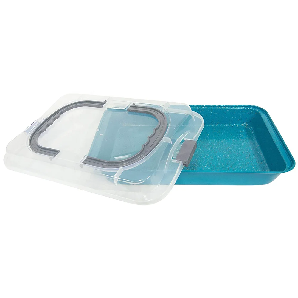 
17 Inch * 12 Inch Nonstick Baking Cake Pan With Lid 