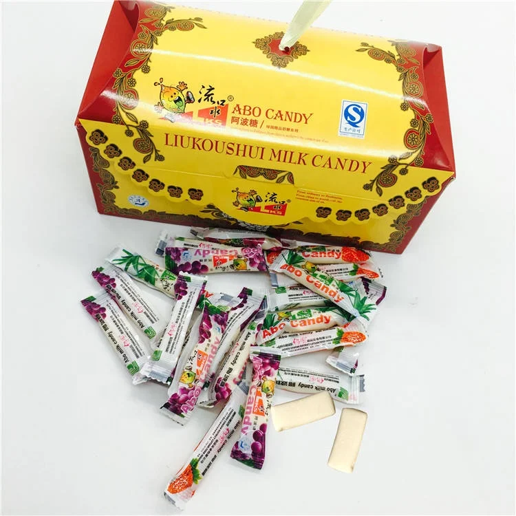 Hot strawberry and grape flavored candy