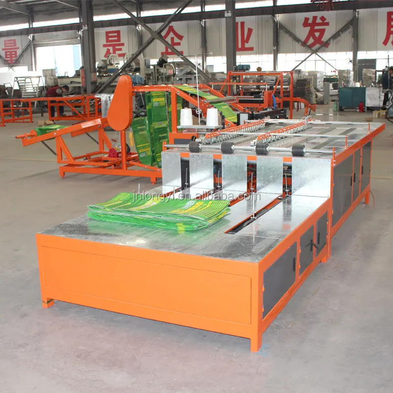 New designed easy to operate maize recycled polyester fabric jute plastic pp woven bag making machine