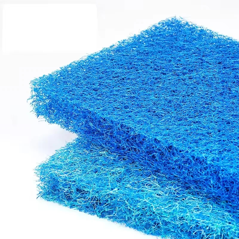 Corrosion Resistant High-Strength Blue White Cotton Filter Foam Filter Cloth Air Filter Paper For Air Purifier