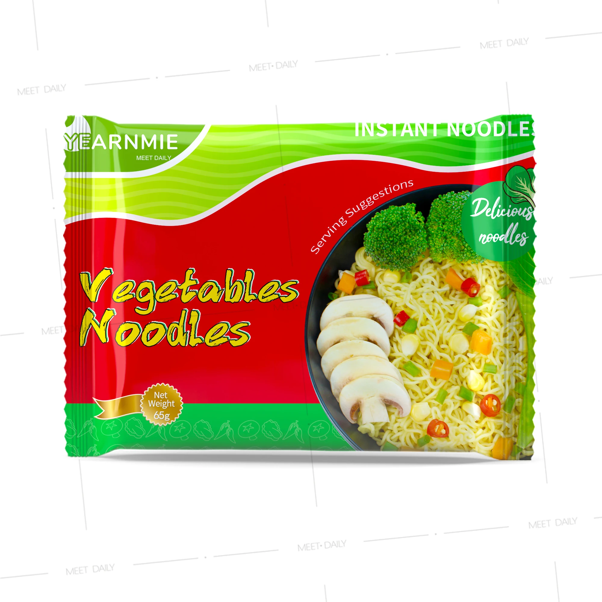 Chinese Wholesale halal haccp Ramen Noodles Factory Price Delicious Soup Spicy INDOMI Flavor Bag Chicken Instant Pasta Noodles