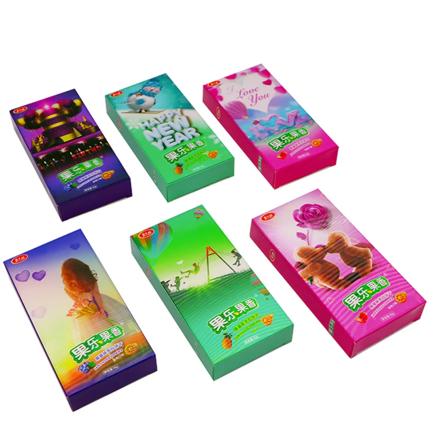 3D lenticular Paper Lovely Bear Heart Chocolate Box  Food packaging Cookie Packaging