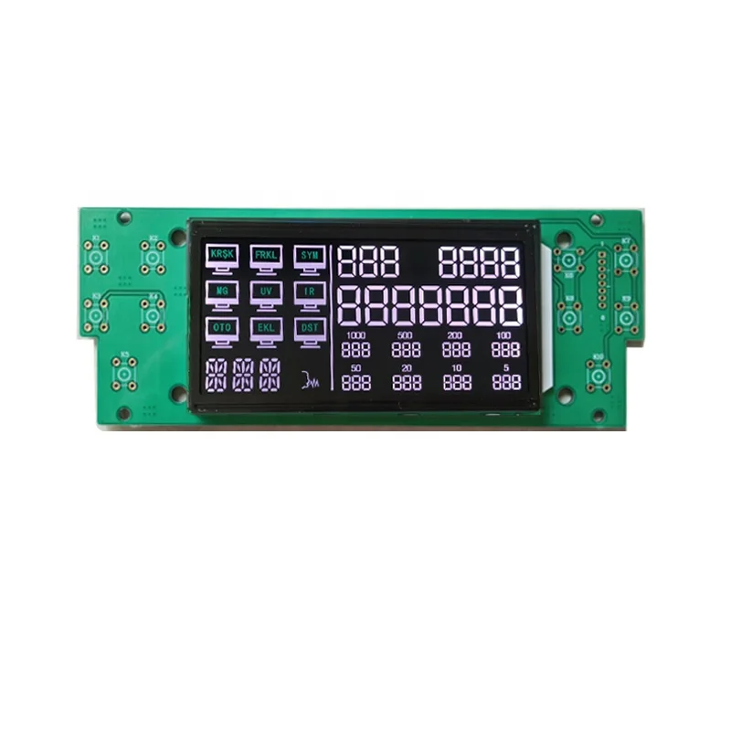 indoor different color or rgb smd led display mini sized 7 segment led module