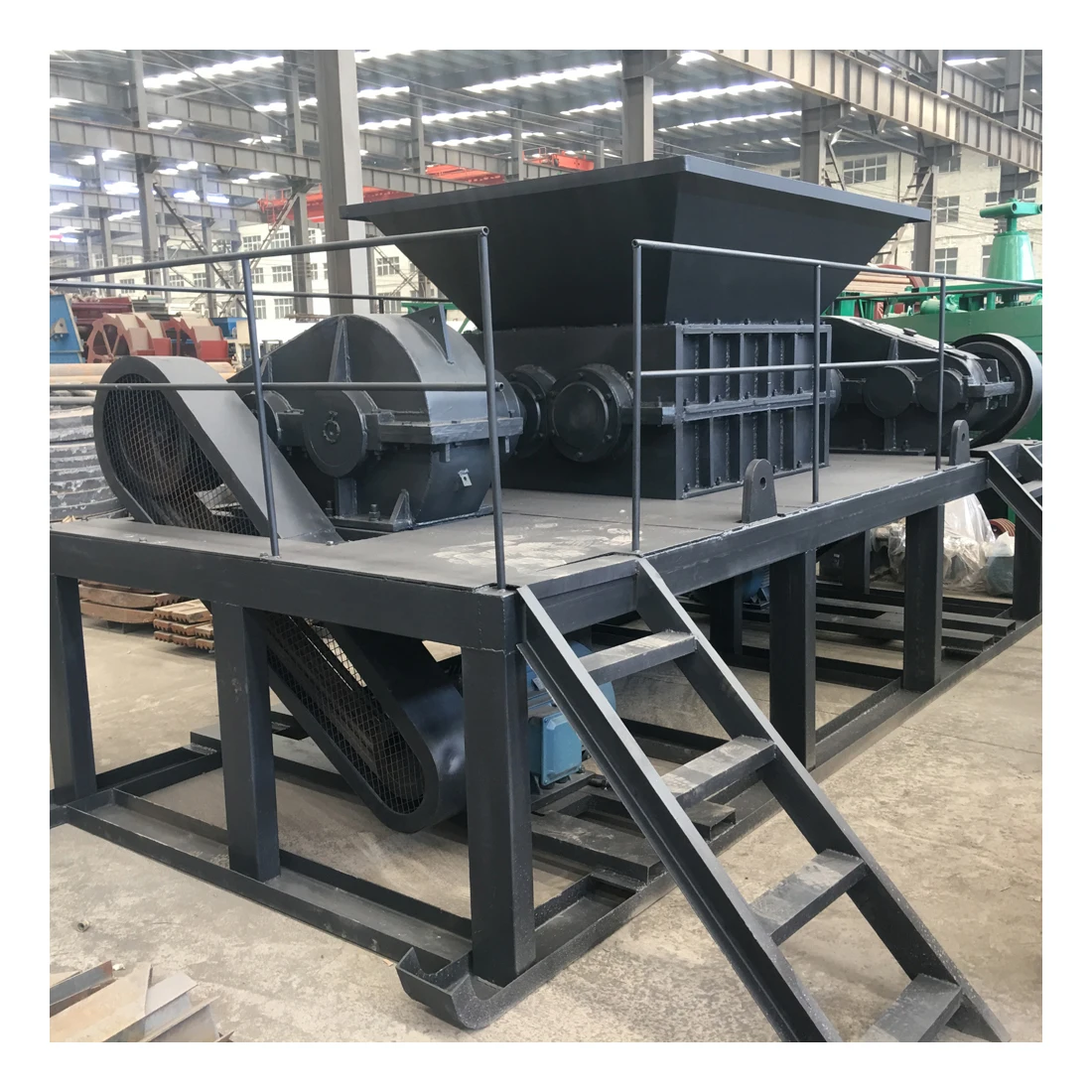 Metal Shredder Machine Shredder For Waste Car Recycling ,Dual Shaft Paper Shredder Machine,Wood Shredder