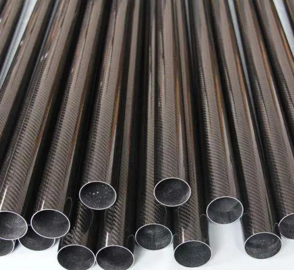 Professional engine intake carbon fiber tube manufacturer moto exhaust pipe various size intake tube