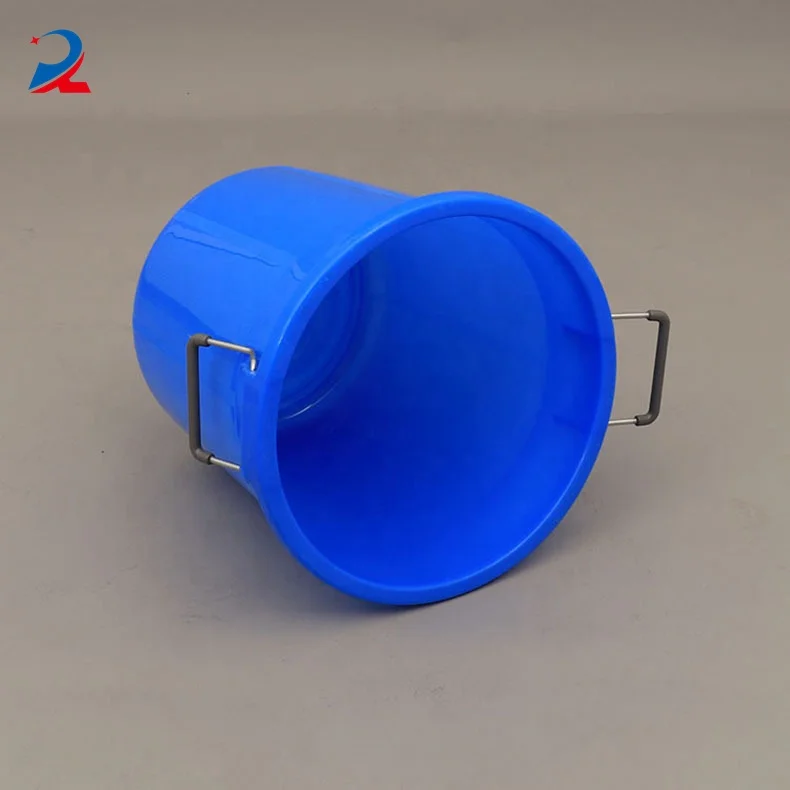 Blue Round Outdoor rubbish bin 50L 100L large economic fermentation plastic water bucket with lid