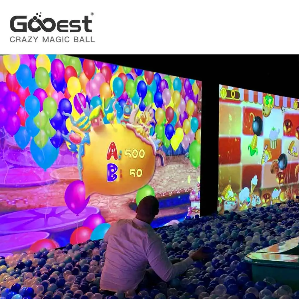 Indoor Softplay Playgroundinteractive Wall Games Ball Pool