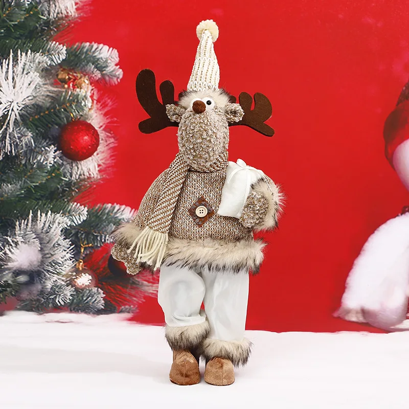 Hot Selling Christmas Gifts Christmas Scene Atmosphere Decoration Plush Doll