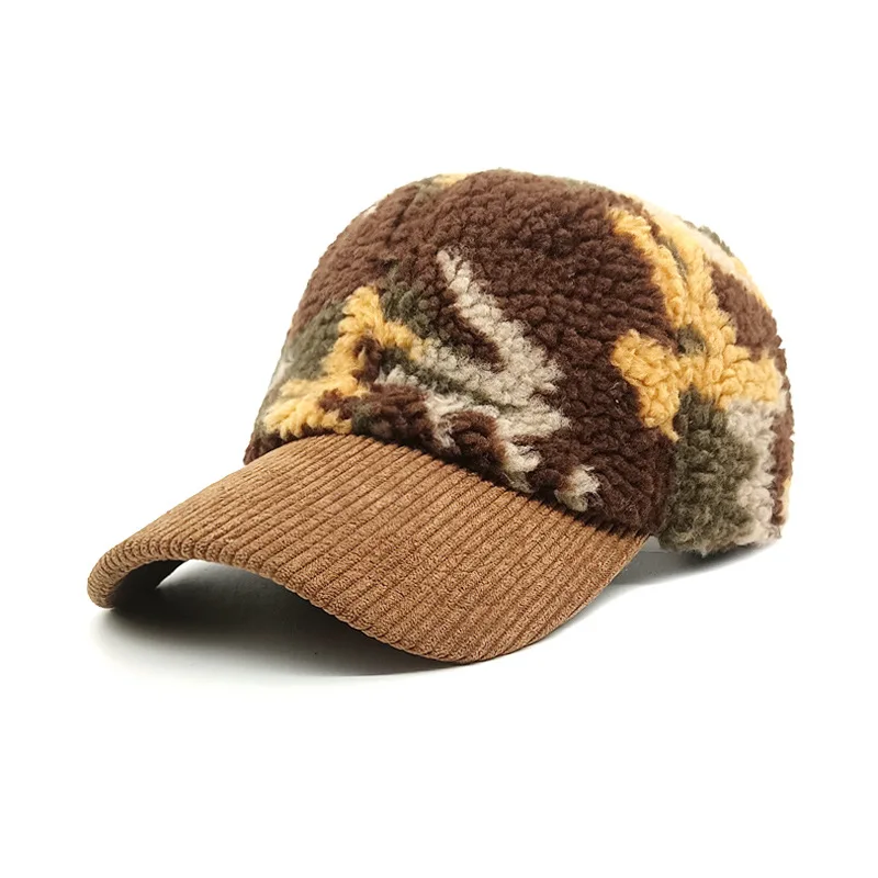 2023 Winter New Camouflage Baseball Caps Wholesale Fashion Warm Duck Tongue Cap