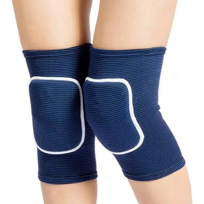 Blue Knee Brace for Basketball Football Dance Yoga Tennis Running Cycling Workout Medical Protection Knee Brace Sport Knee Pads