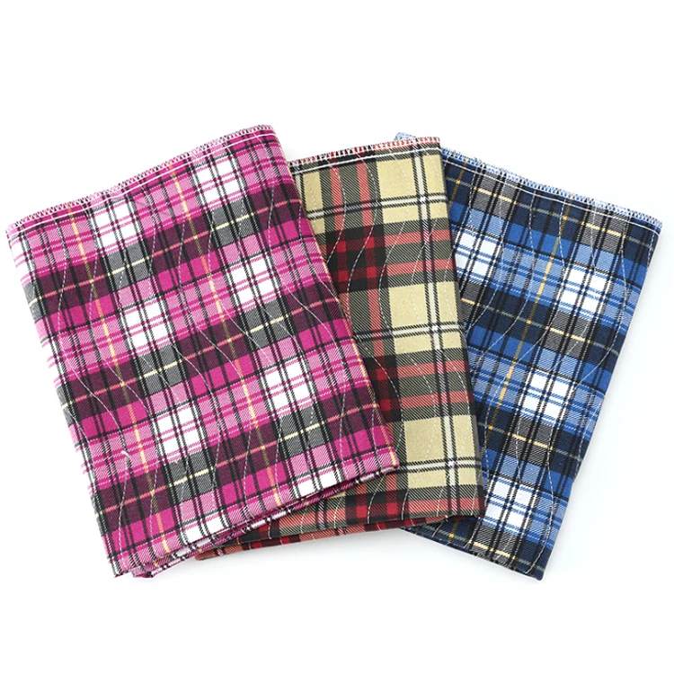 Adult Urine Pad Incontinence Mattress Waterproof Washable 4 Layers Absorbent Underpad Reusable Bed Pads Nursing Mat