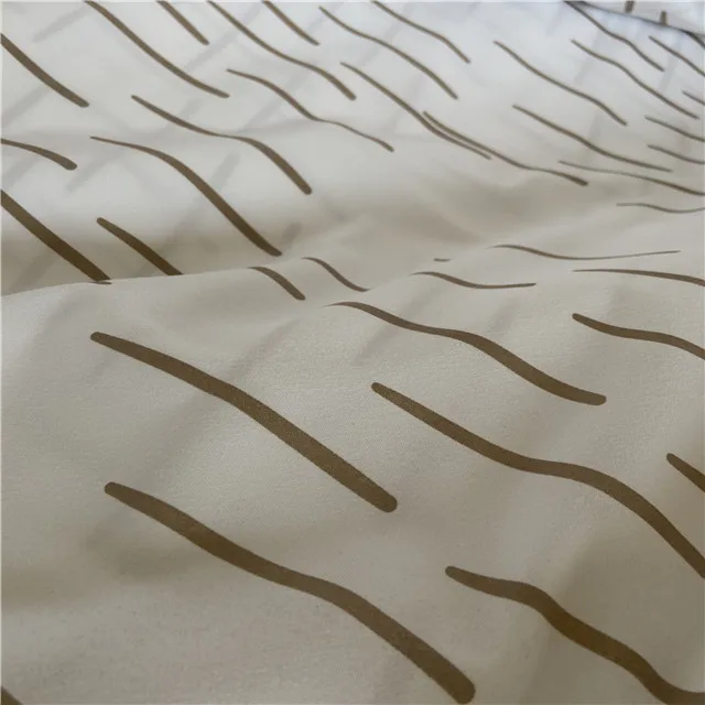 100% polyester disperse printed fabrics for making bed sheet of stripe design