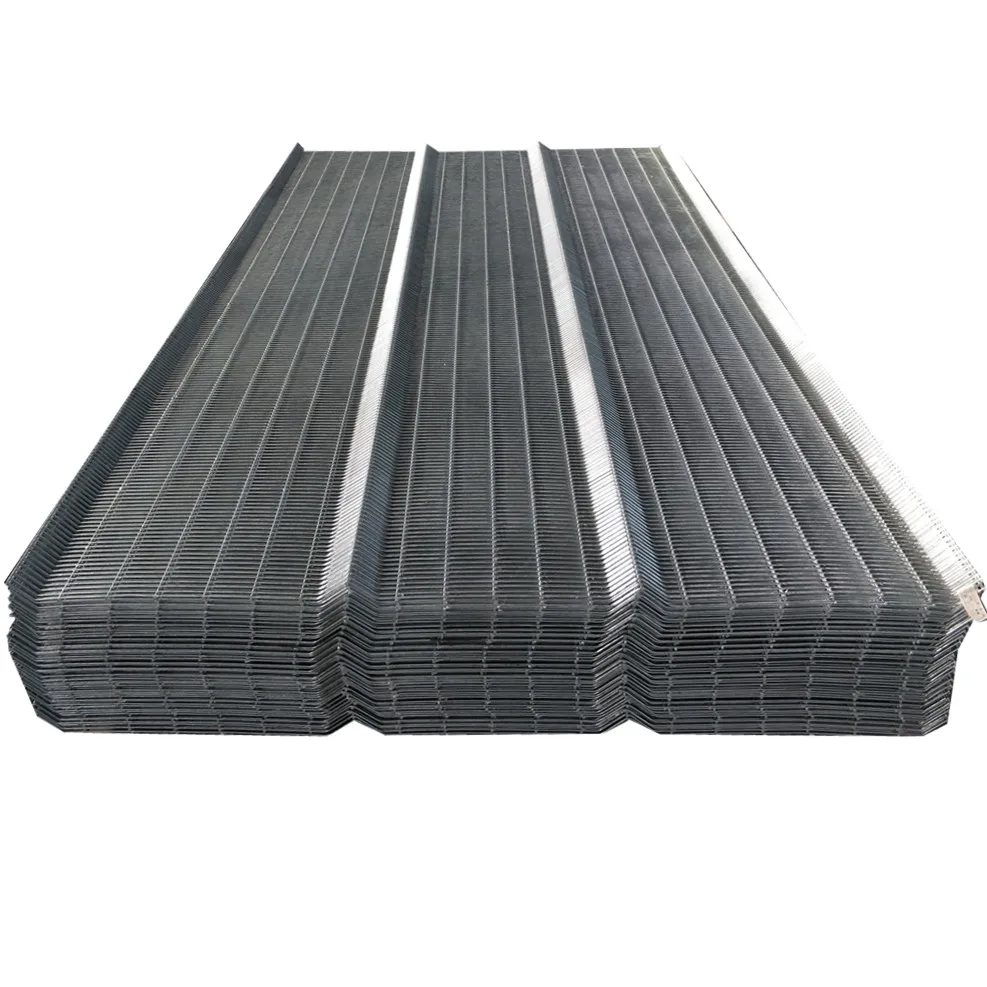 Outdoor Decorative Galvanized 3D Curved Welded Wire Mesh Garden Fence For Fence Panel