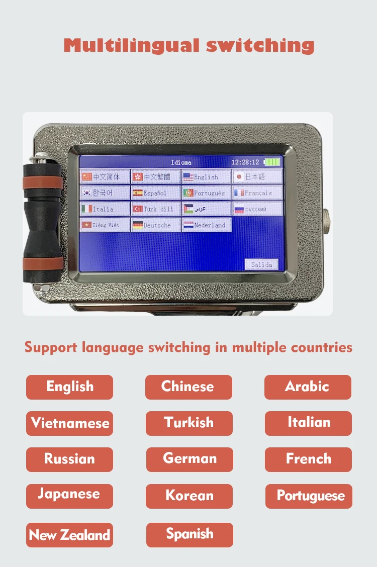 Industrial ink jet printing equipment carton date printer date coding machines KELIER