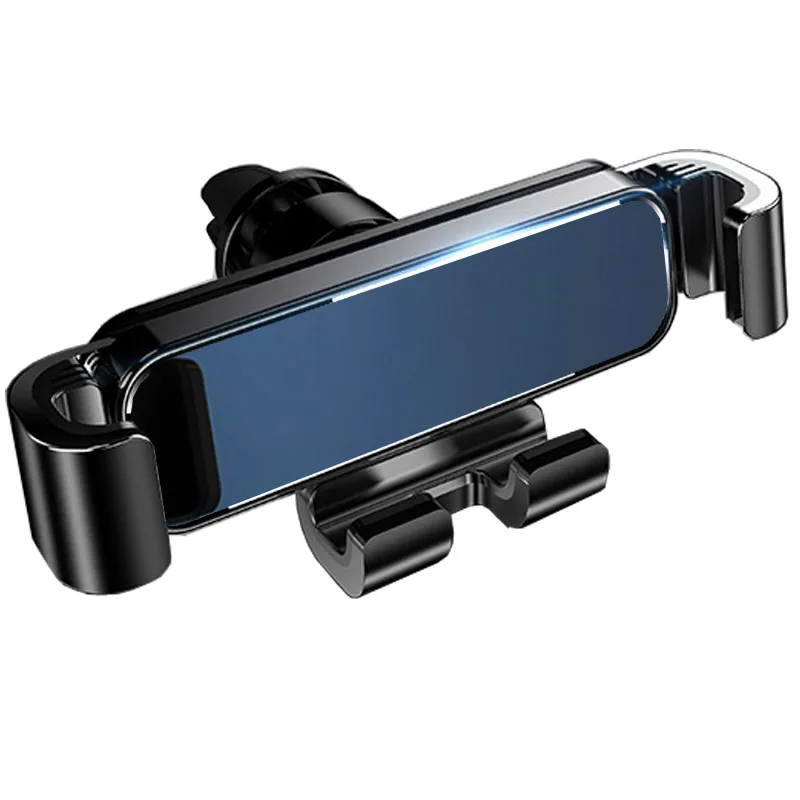 Alloy Mirror Car Mount Air Vent Gravity Cell Phone Holder For Car Phone Holder