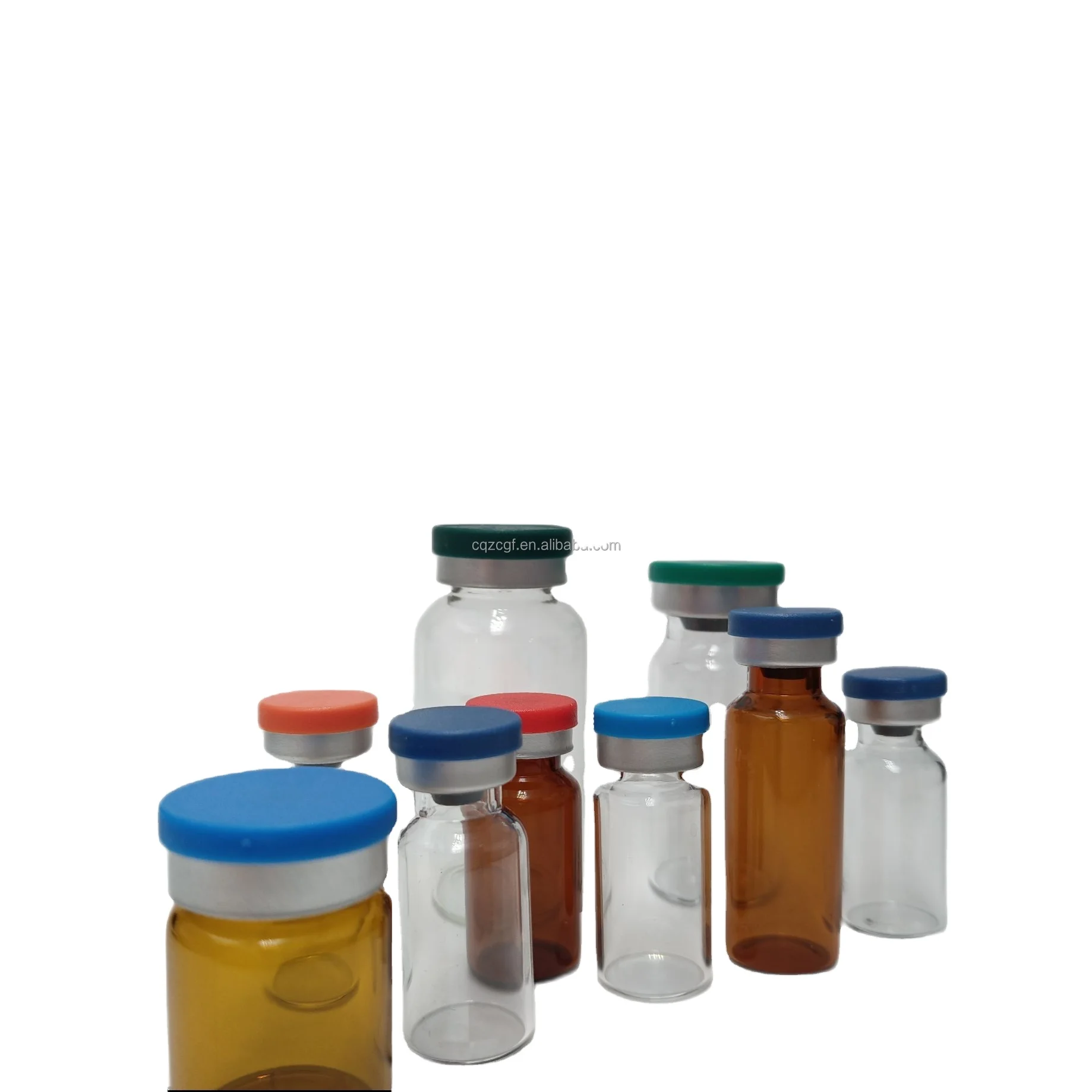 Empty Cheap Round  25 ml Medical Type I soda lime Transparent Glass Bottle vials