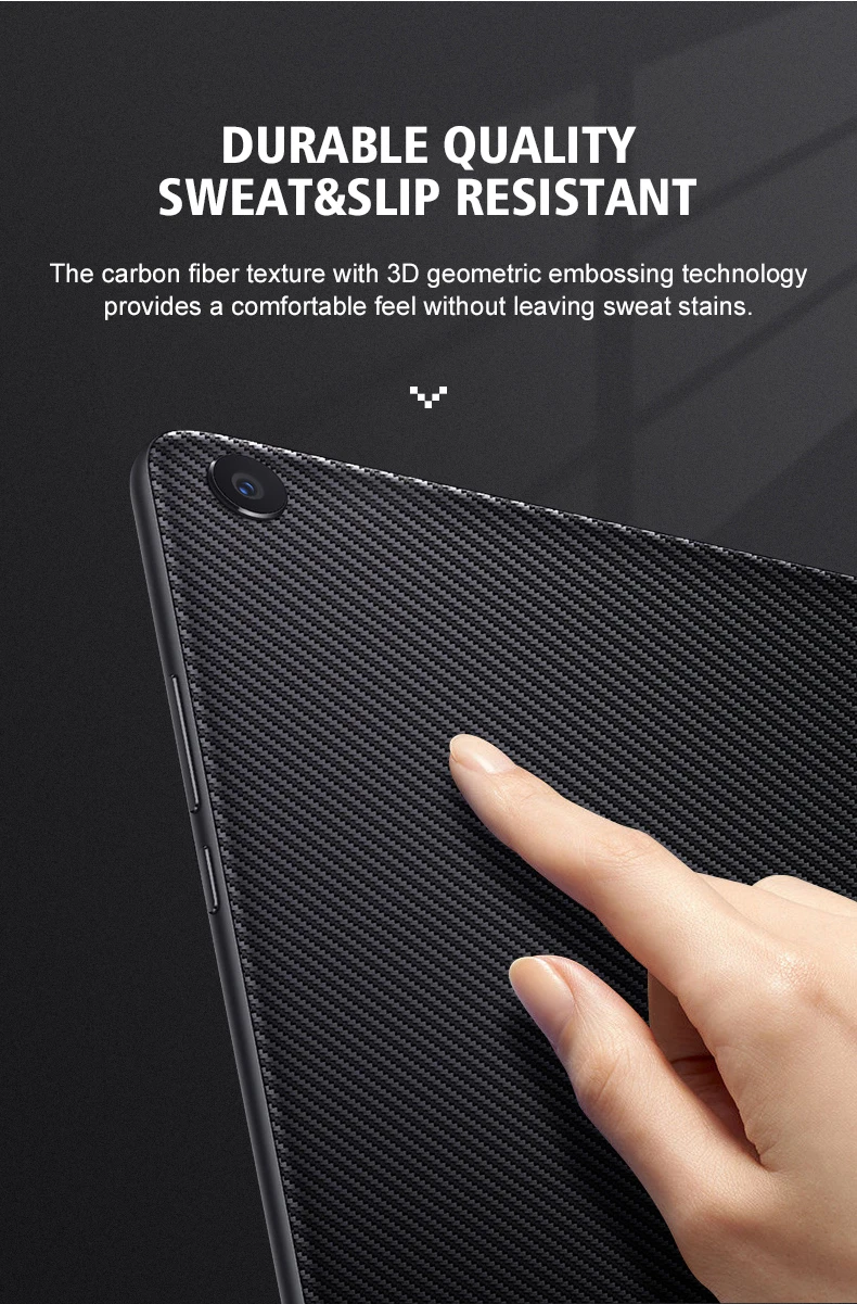 Factory Supply Carbon Fiber Tablet Back Sticker Film For ipad