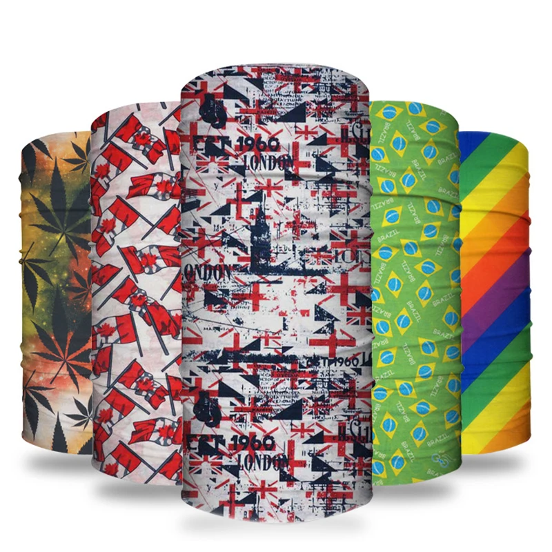 FunFishing  custom printing outdoor neck warmer headwear seamless tube bandana